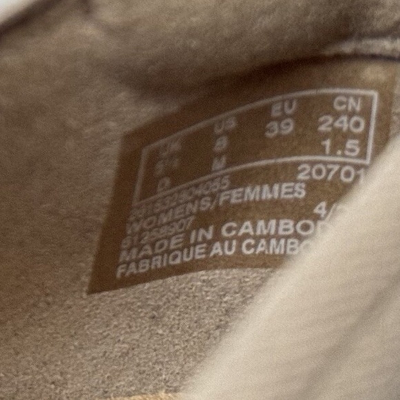 Clarks Women's Sara Orchid Flats Sz 8 Cap Toe Slip On Shoe Antique Silver - Picture 11 of 12